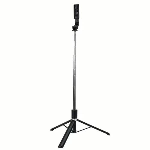 Professional Retractable Selfie Stick with Floor Tripod, 68 Inch